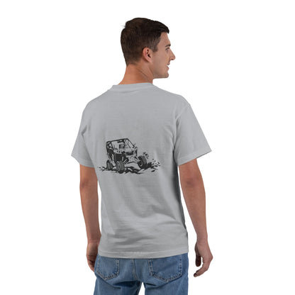 Slingin' Mud Side By Side Men's Short-Sleeve Crewneck Tee