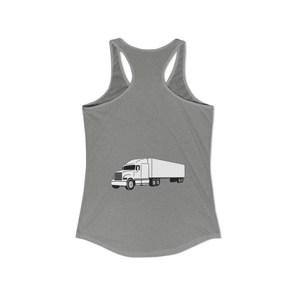 Semi Truck Women's Racerback Tank
