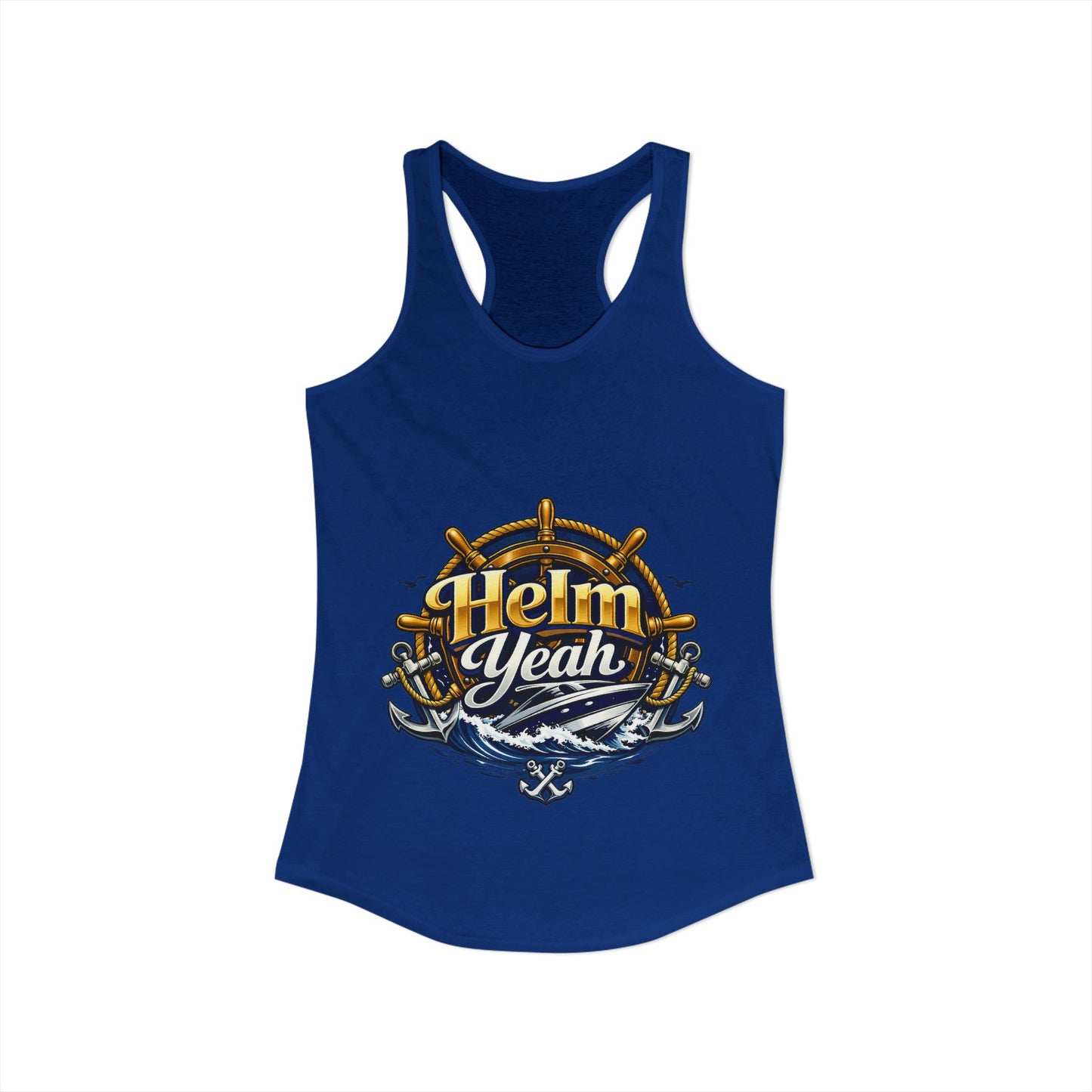 Helm Yeah Women's Racerback Tank