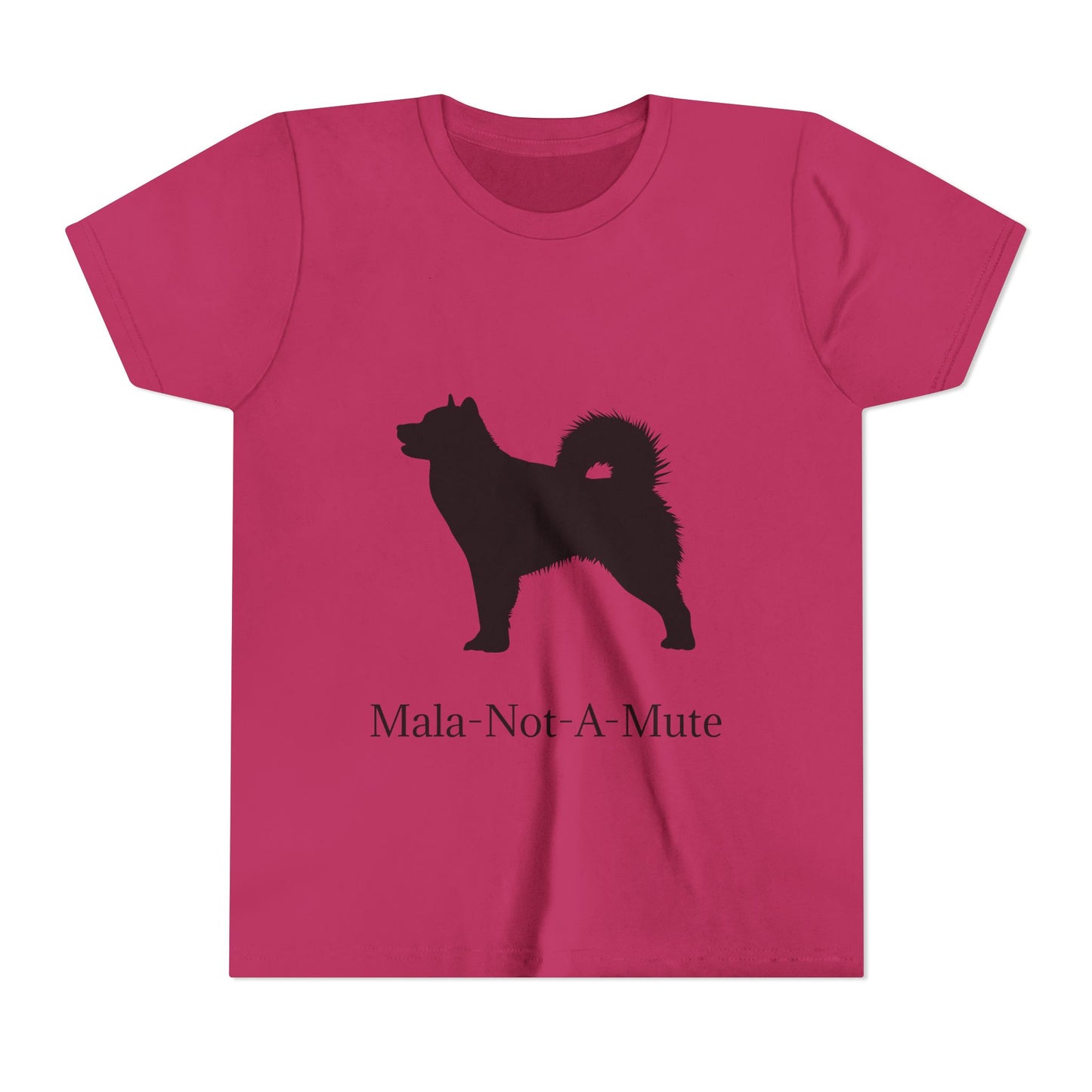 Mala-Not-A-Mute Youth Unisex Short Sleeve Crewneck Tee