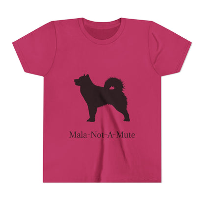 Mala-Not-A-Mute Youth Unisex Short Sleeve Crewneck Tee