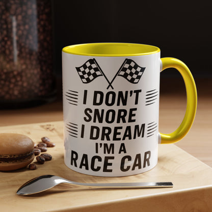 I Don't Snore 2-Tone Coffee Mug