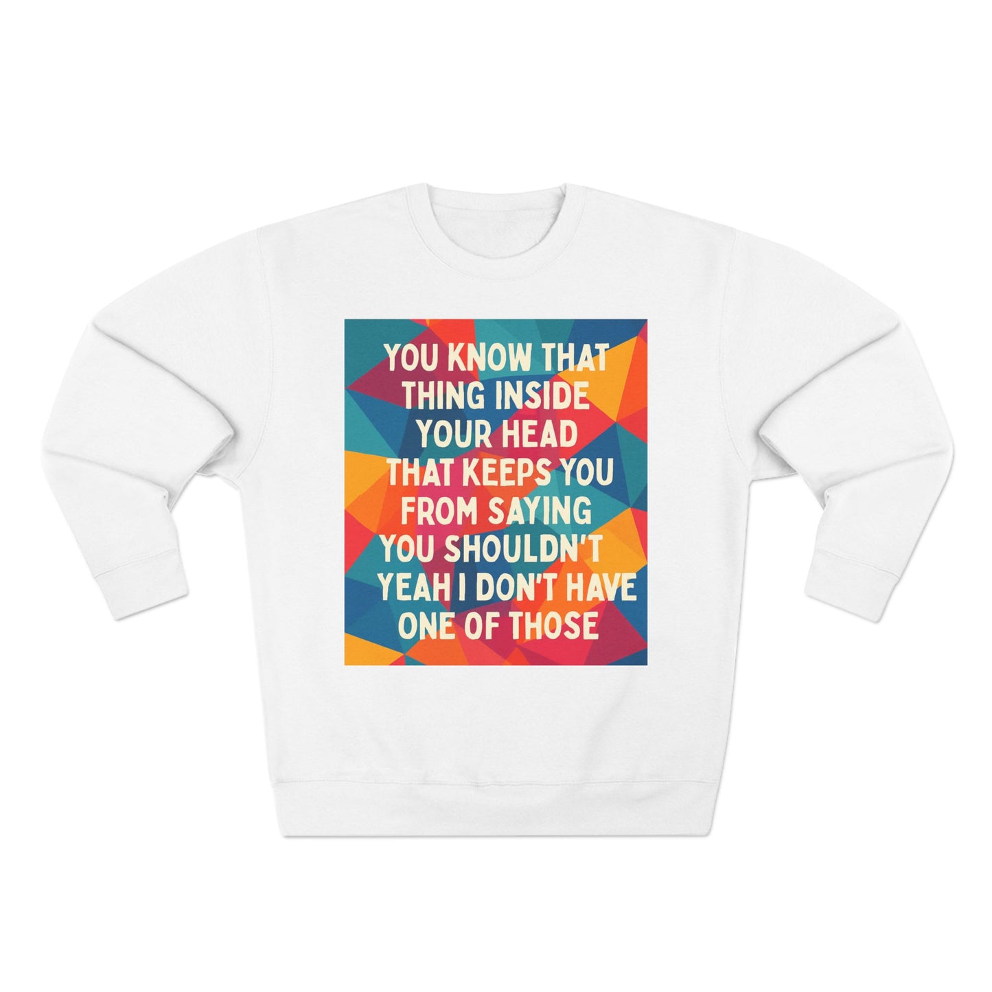 No Filter Unisex Crewneck Sweatshirt