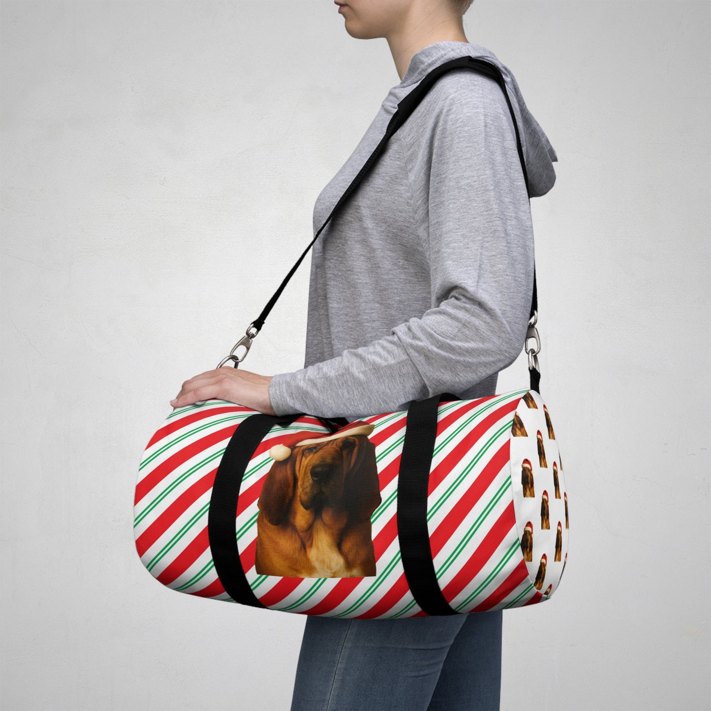 Santa Paws Bloodhound Duffel Bag