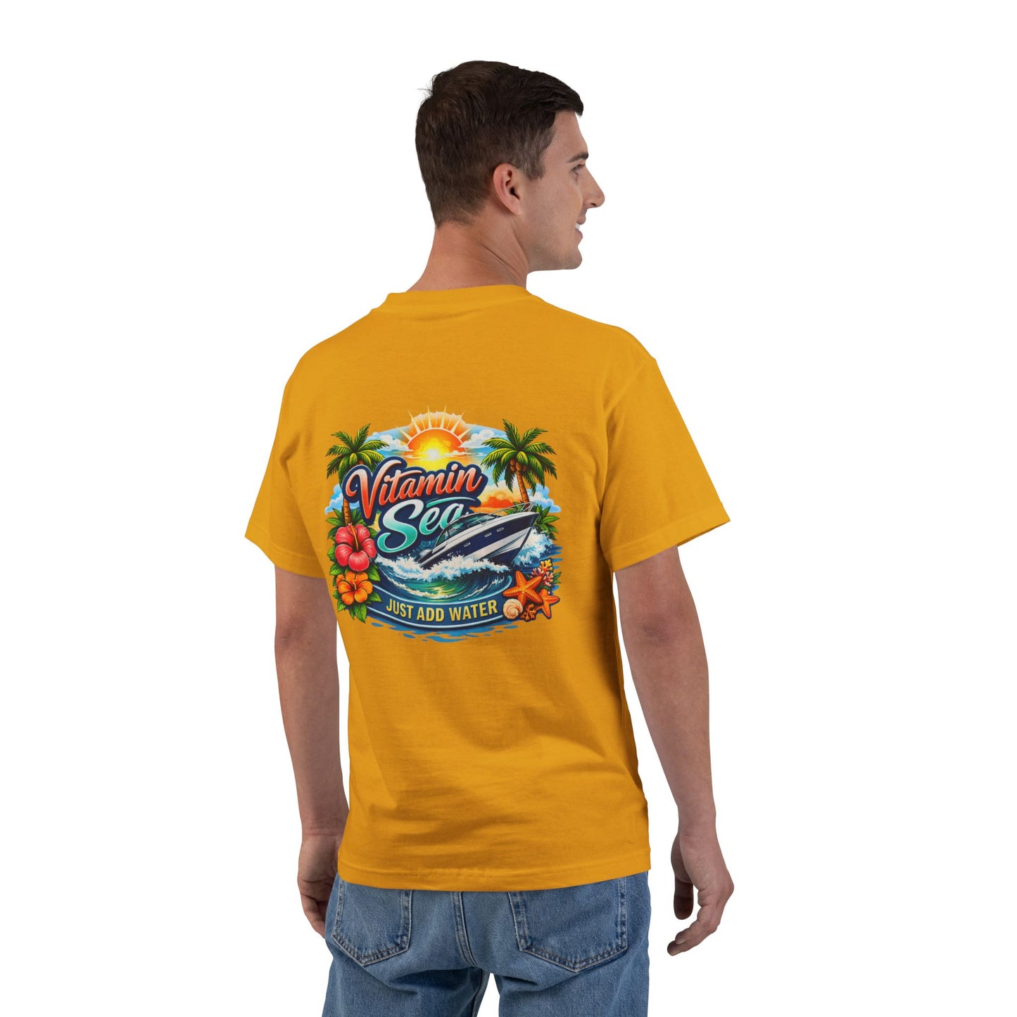 Vitamin Sea Men's Short-Sleeve Crewneck Tee