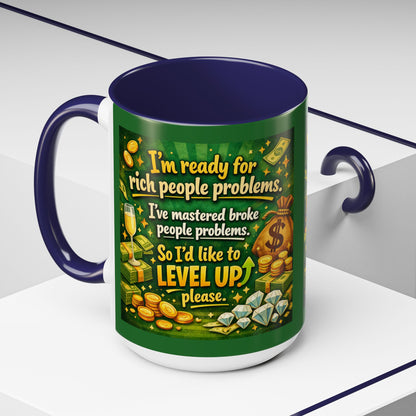 Level Up 2-Tone Coffee Mug