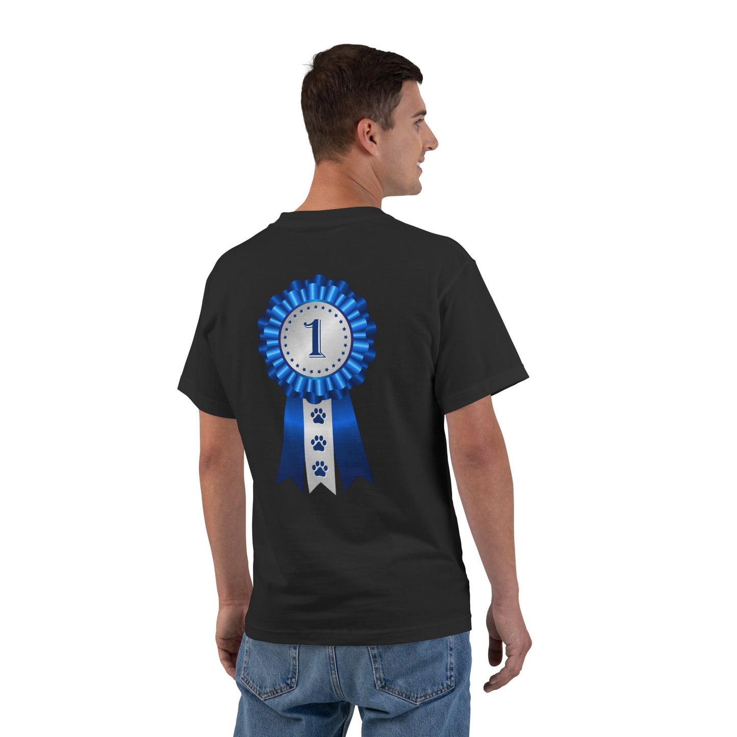 Show Ribbon Men's Short-Sleeve Crewneck Tee