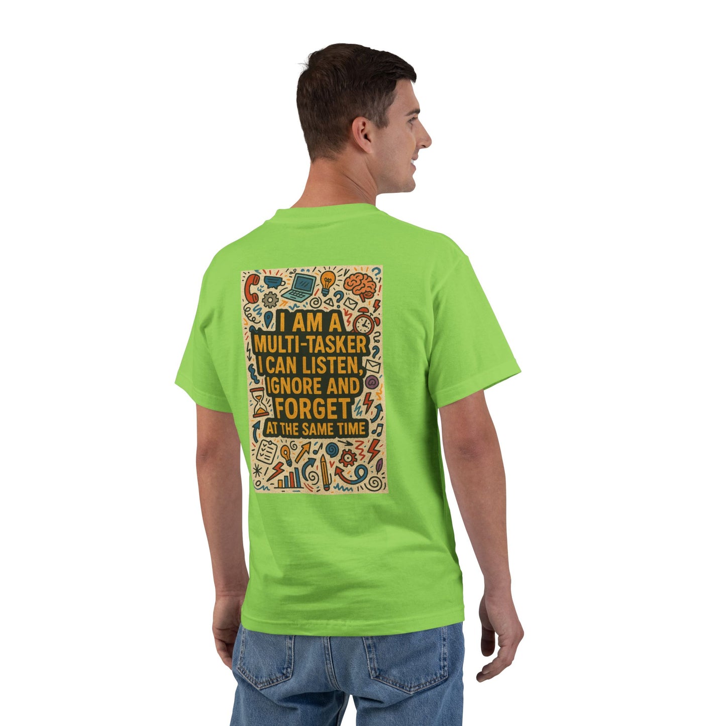 Multi-Tasker Men's Short-Sleeve Crewneck Tee
