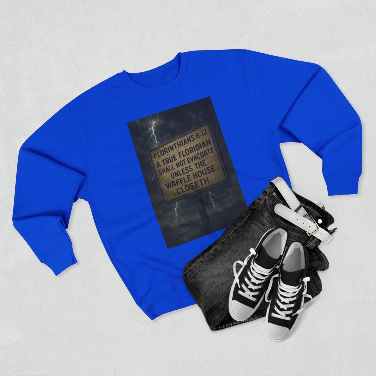 Florinthians 6:12 Unisex Crewneck Sweatshirt