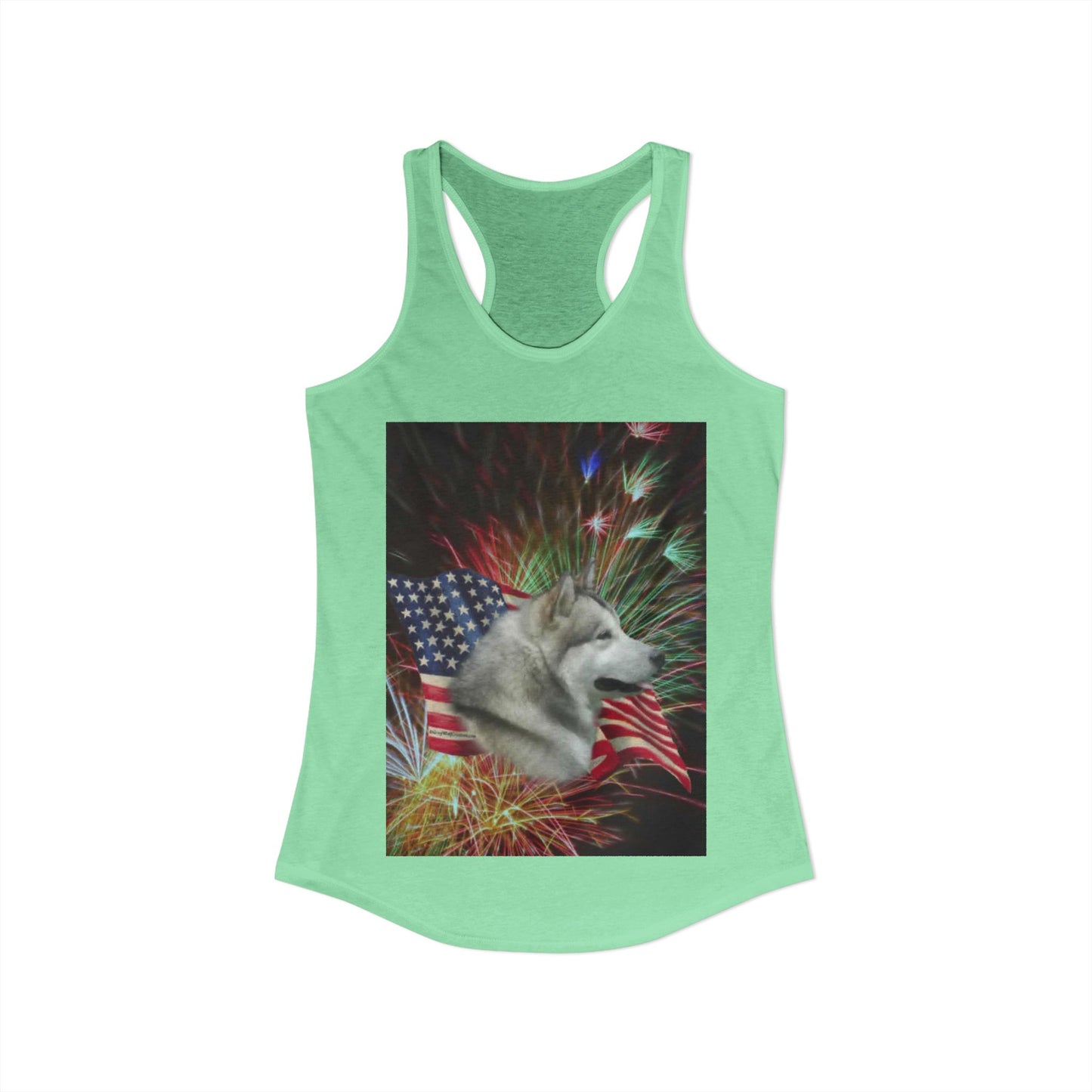 American Malamute Women's Racerback Tank