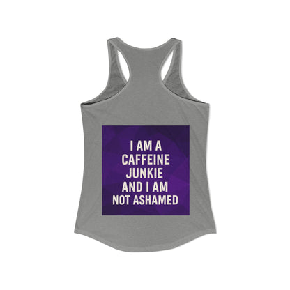 Caffeine Junkie Women's Racerback Tank