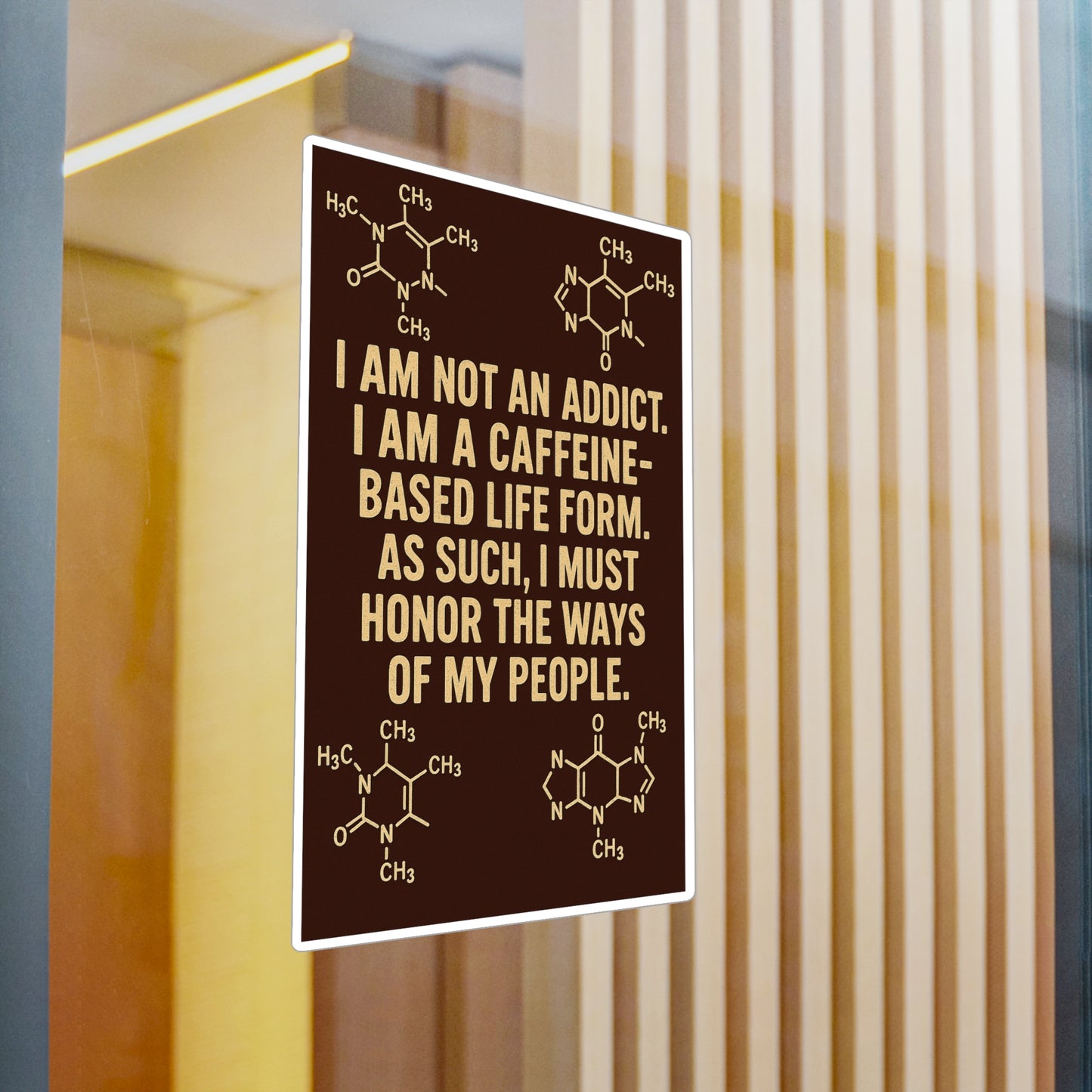 Not An Addict Vinyl Decal