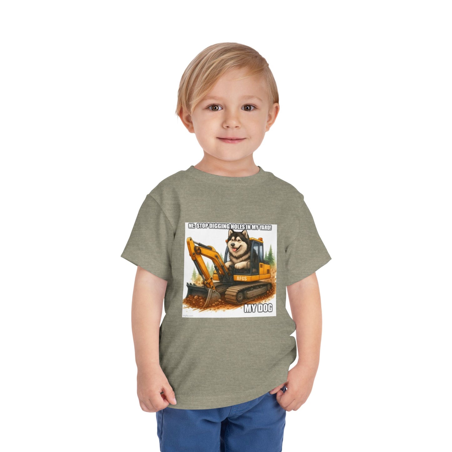 Digmaster 2000 Toddler Unisex Short Sleeve Crewneck Tee