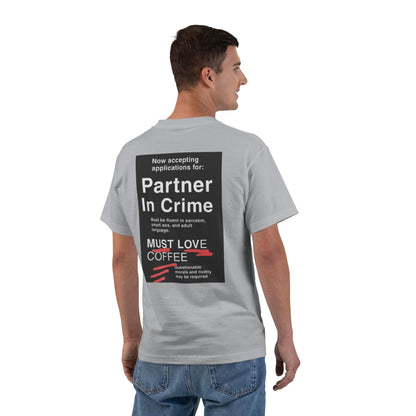 Partner In Crime Men's Short-Sleeve Crewneck Tee