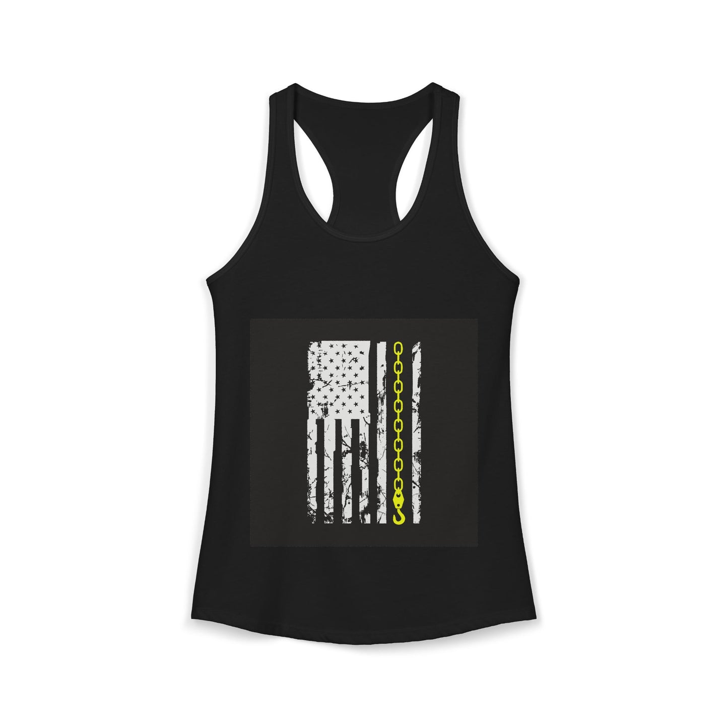 Thin Yellow Line Women's Racerback Tank