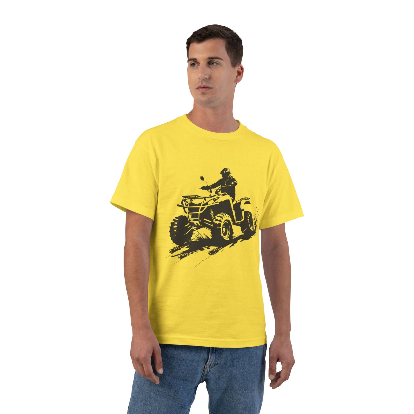 Slingin' Mud Quad Men's Short-Sleeve Crewneck Tee