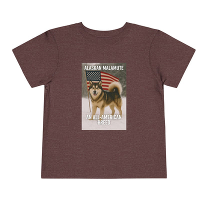 All-American Breed Toddler Unisex Short Sleeve Crewneck Tee