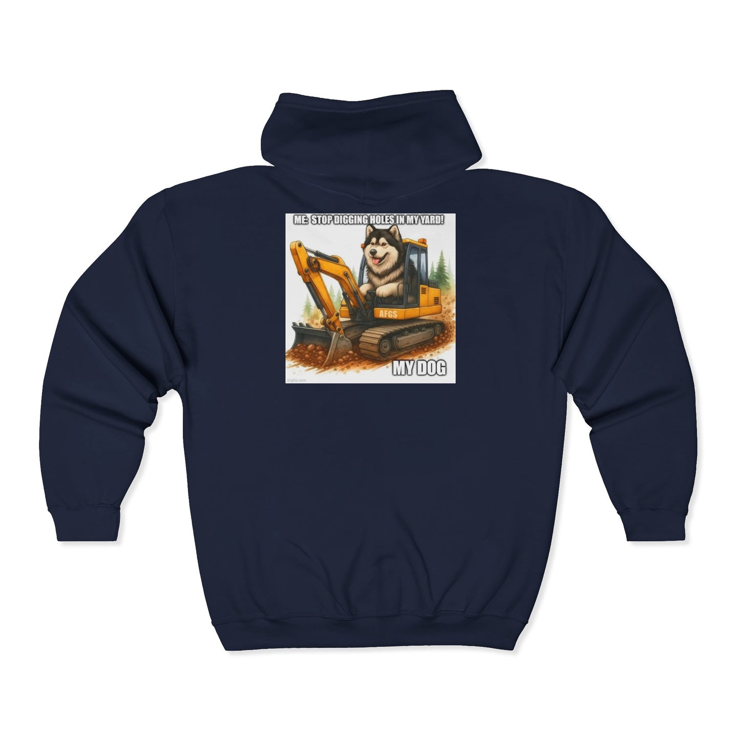 Digmaster 2000 Unisex Full Zip Hoodie