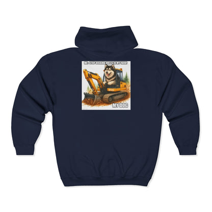 Digmaster 2000 Unisex Full Zip Hoodie