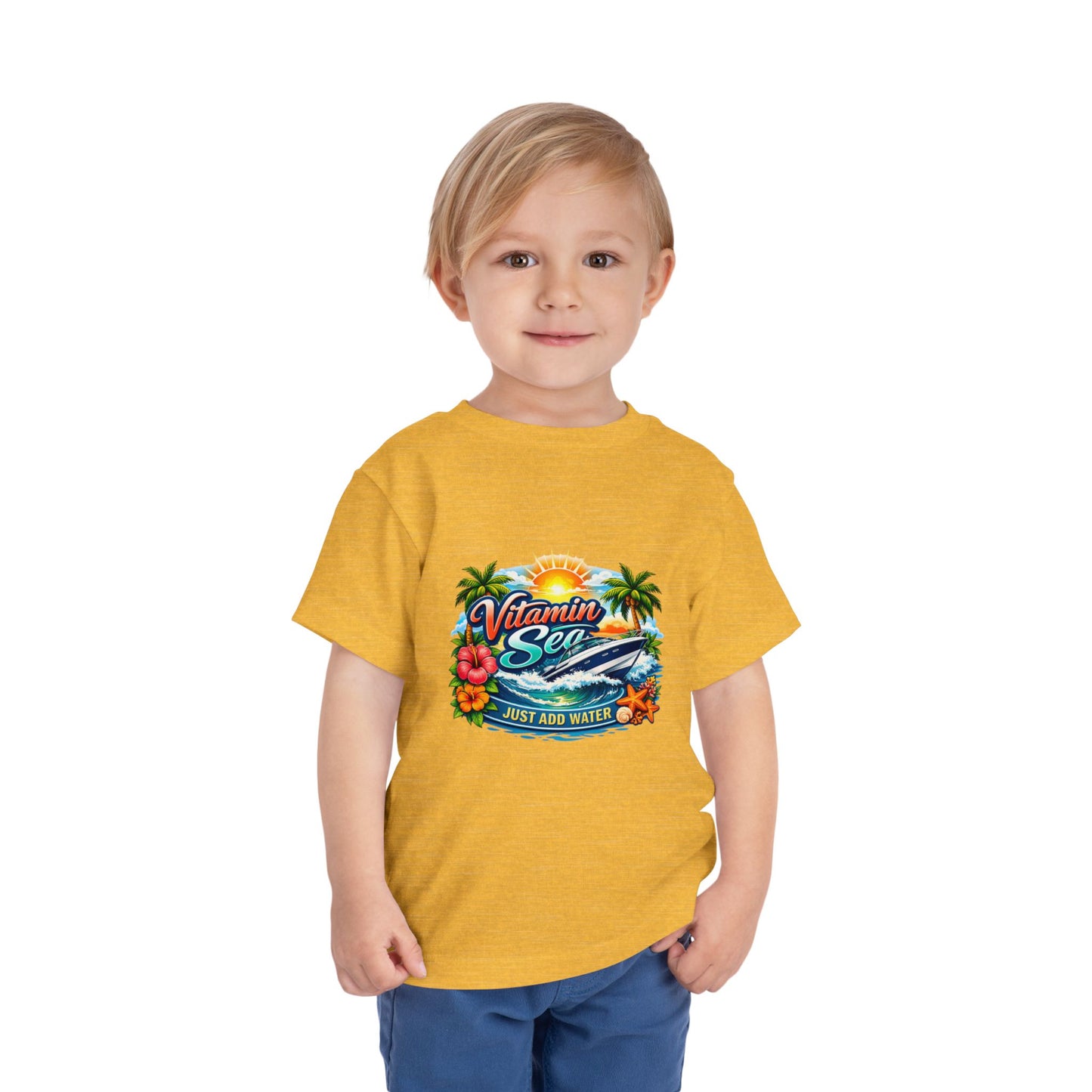 Vitamin Sea Toddler Unisex Short Sleeve Crewneck Tee