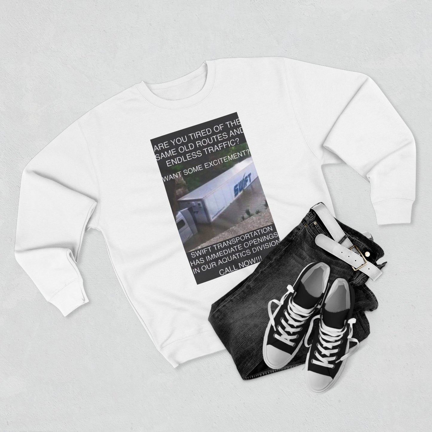 Swift Aquatics Unisex Crewneck Sweatshirt