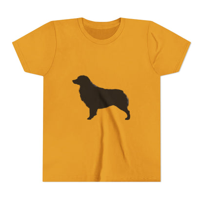 Aussie Silhouette Youth Unisex Short Sleeve Crewneck Tee