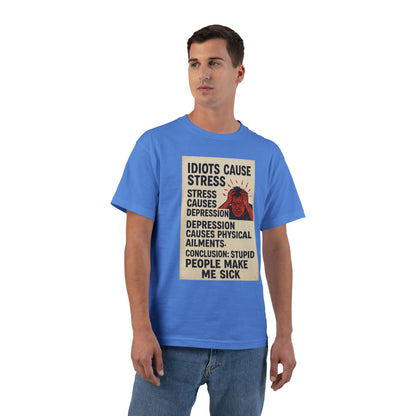 Stupid People Men's Short-Sleeve Crewneck Tee
