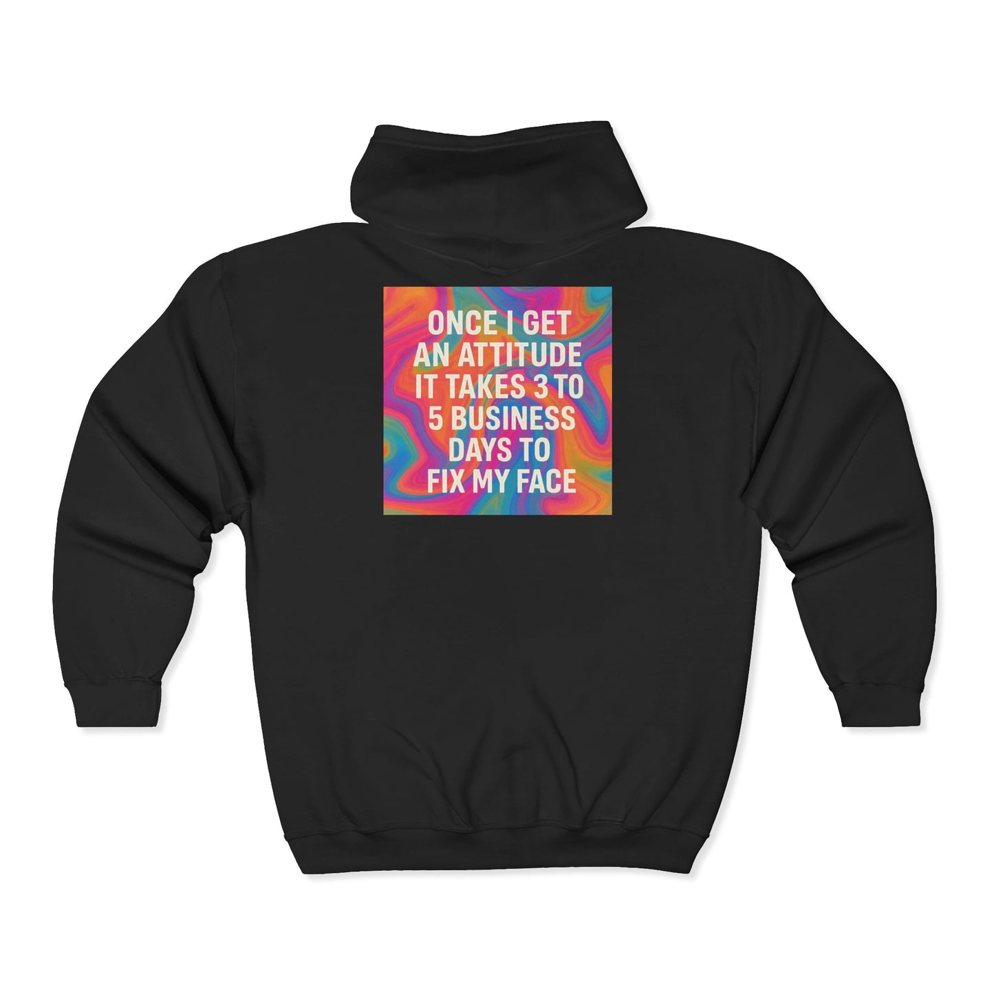 Fix My Face Unisex Full Zip Hoodie