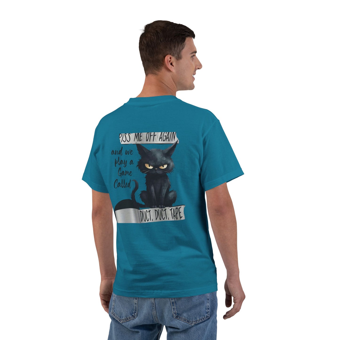 Duct, Duct, Tape Men's Short-Sleeve Crewneck Tee