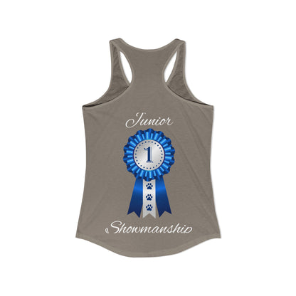 Junior Showmanship Women's Racerback Tank