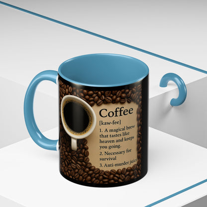 Coffee Definition 2-Tone Coffee Mug