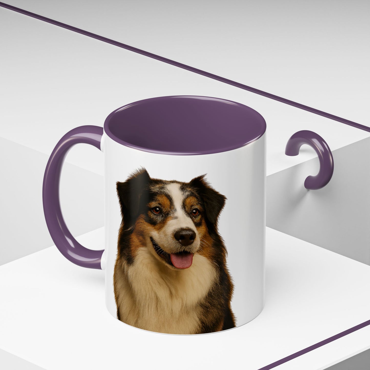 Aussie Head 2-Tone Coffee Mug