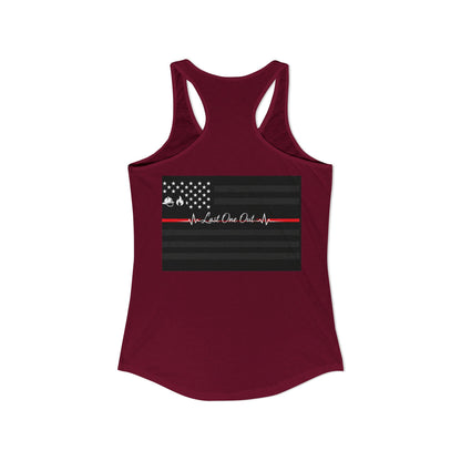 Thin Red Line Women's Racerback Tank