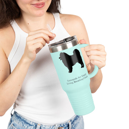 Clouds Insulated Travel Mug