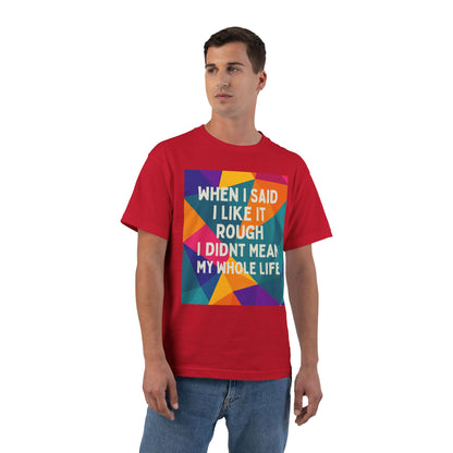 Like It Rough Men's Short-Sleeve Crewneck Tee