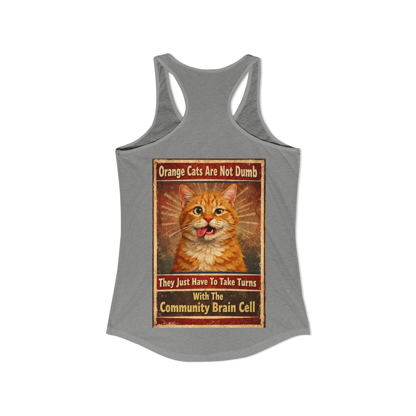 Community Brain Cell Women's Racerback Tank