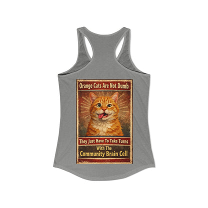 Community Brain Cell Women's Racerback Tank