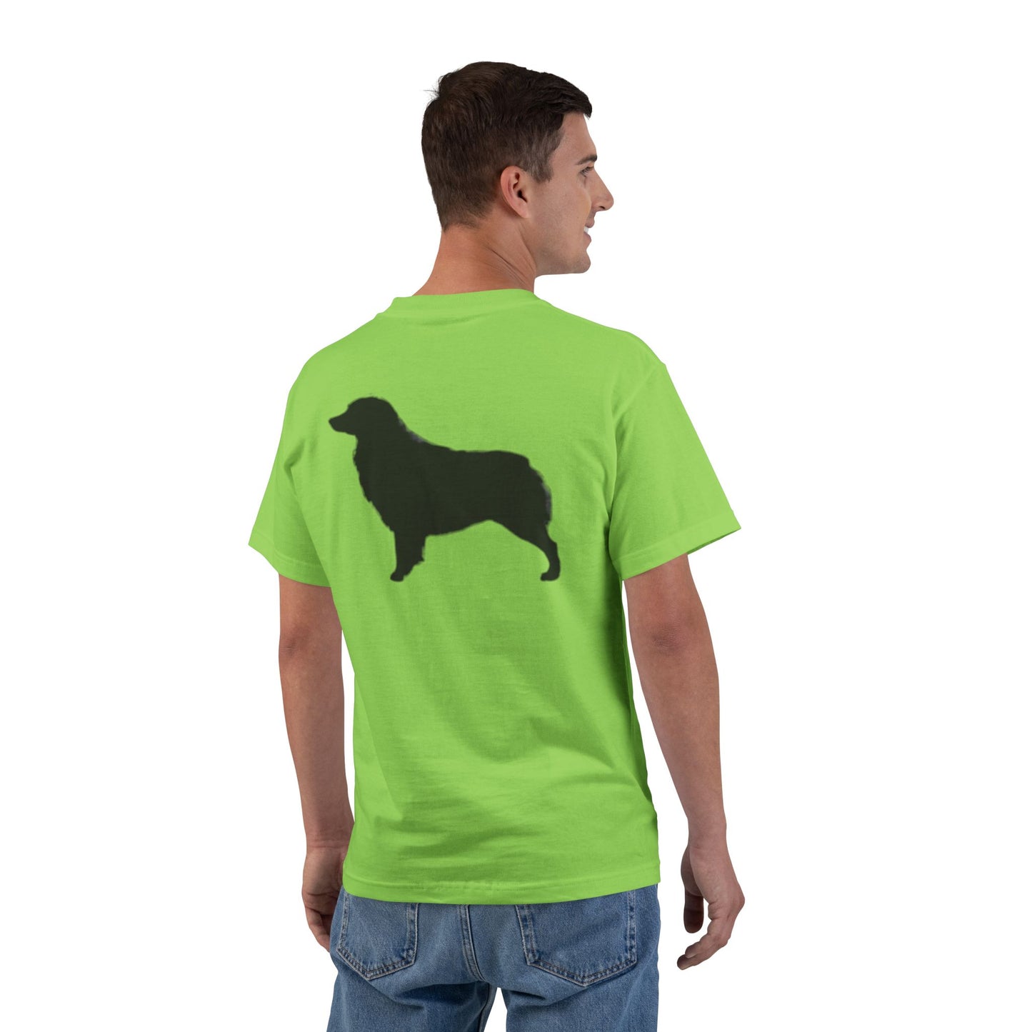 Aussie Silhouette Men's Short-Sleeve Crewneck Tee