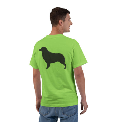 Aussie Silhouette Men's Short-Sleeve Crewneck Tee