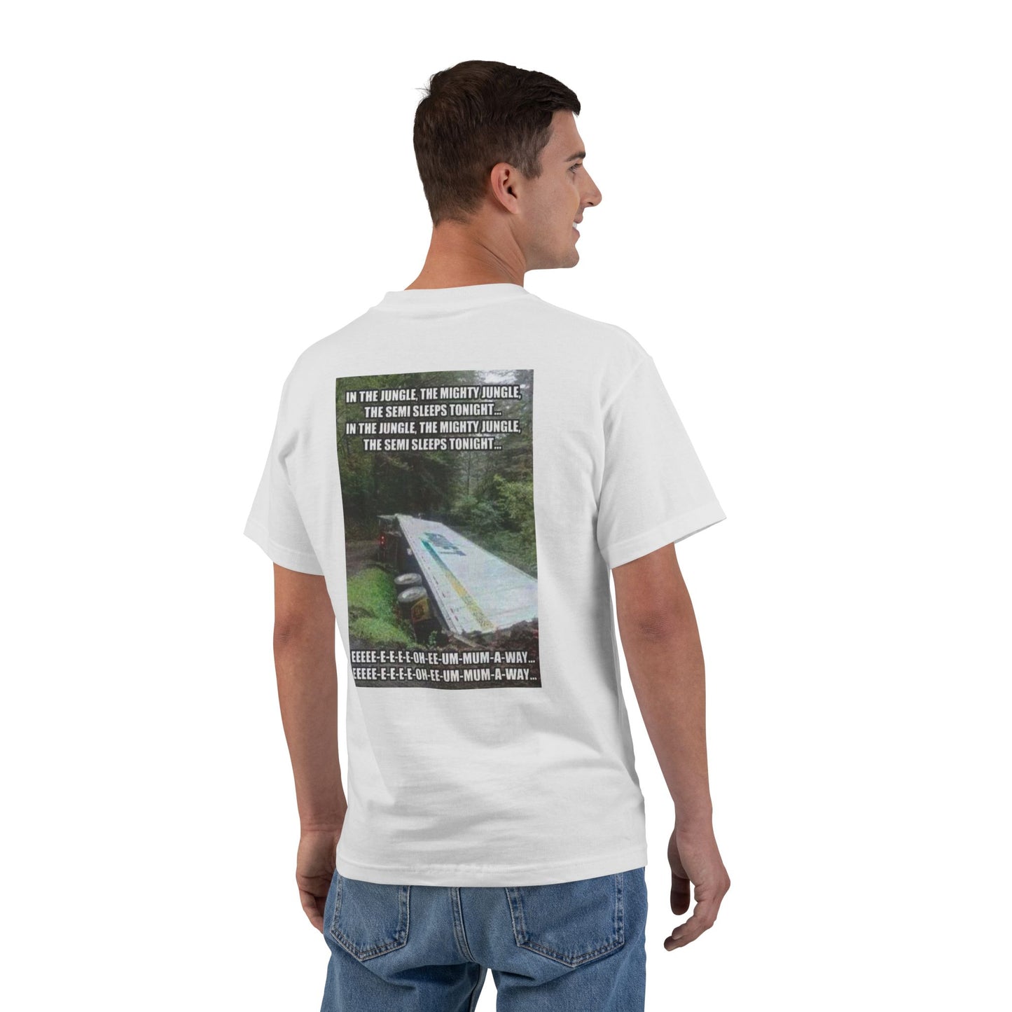 Semi Sleeps Men's Short-Sleeve Crewneck Tee