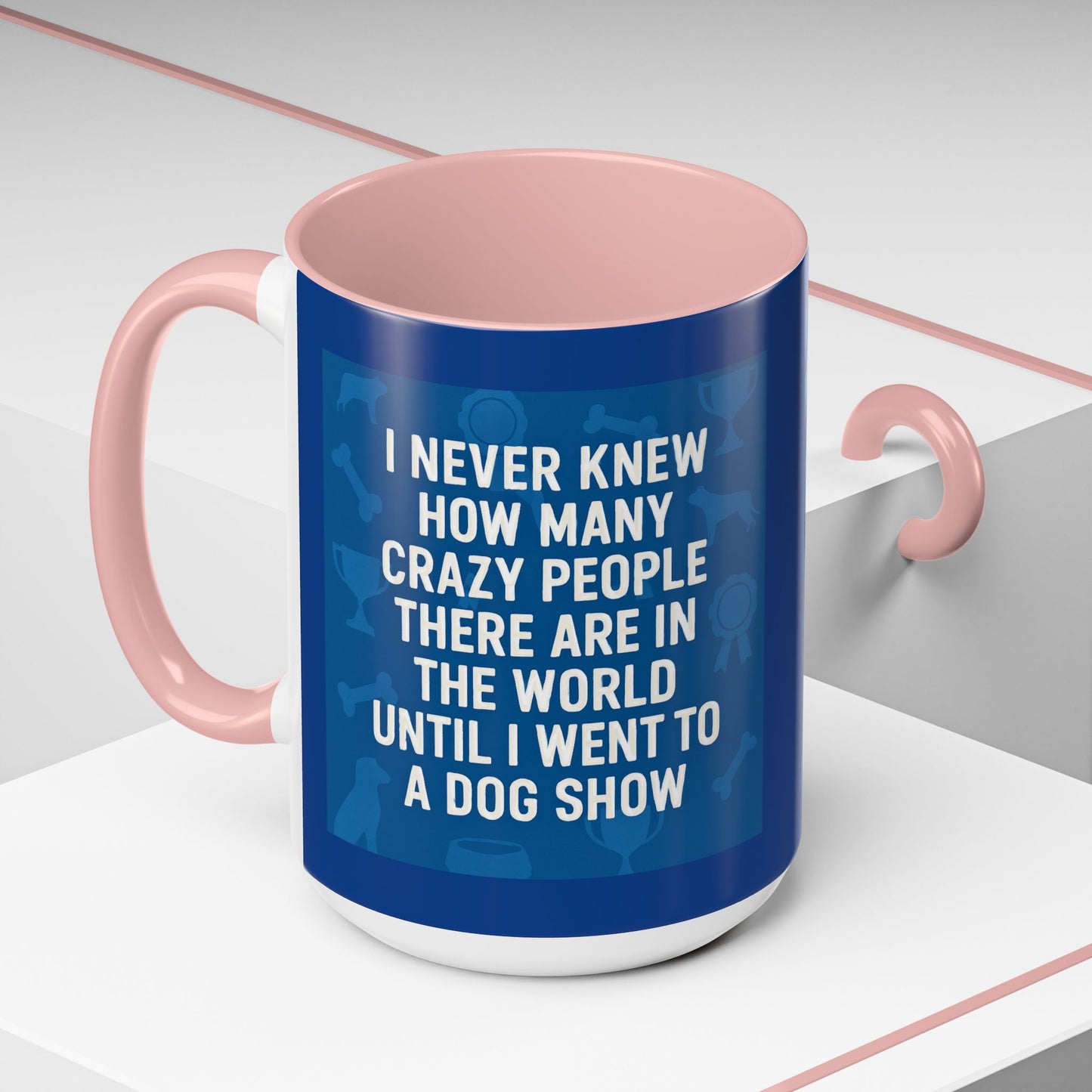 Never Knew 2-Tone Coffee Mug