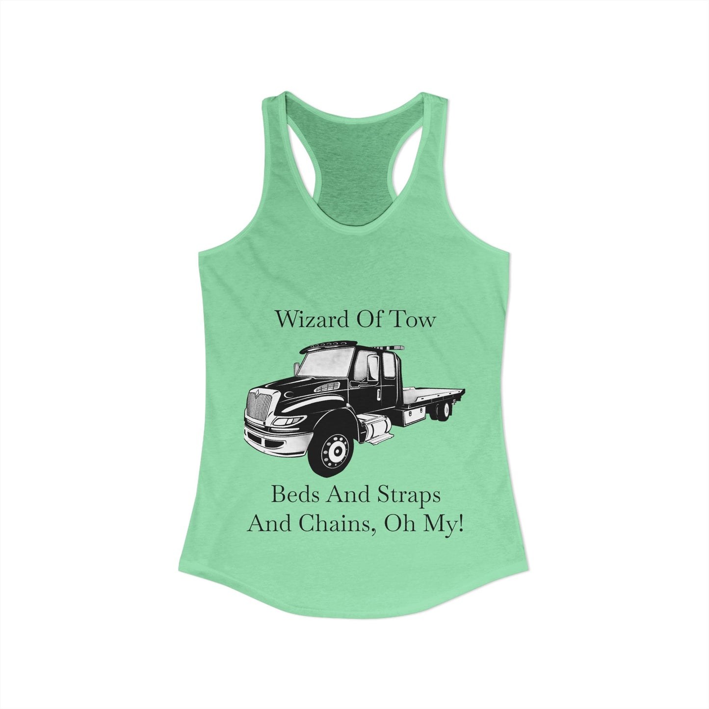 Wizard Of Tow Women's Racerback Tank