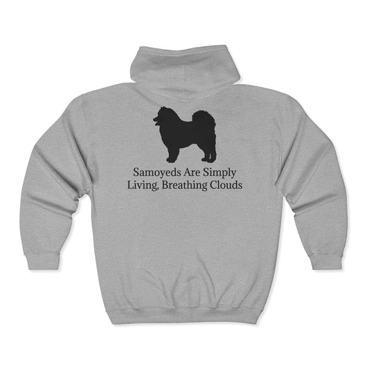 Clouds Unisex Full Zip Hoodie
