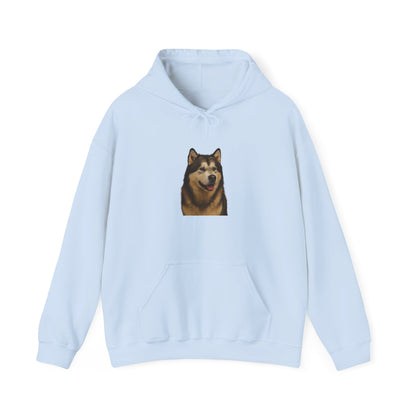 Malamute Head Unisex Hoodie