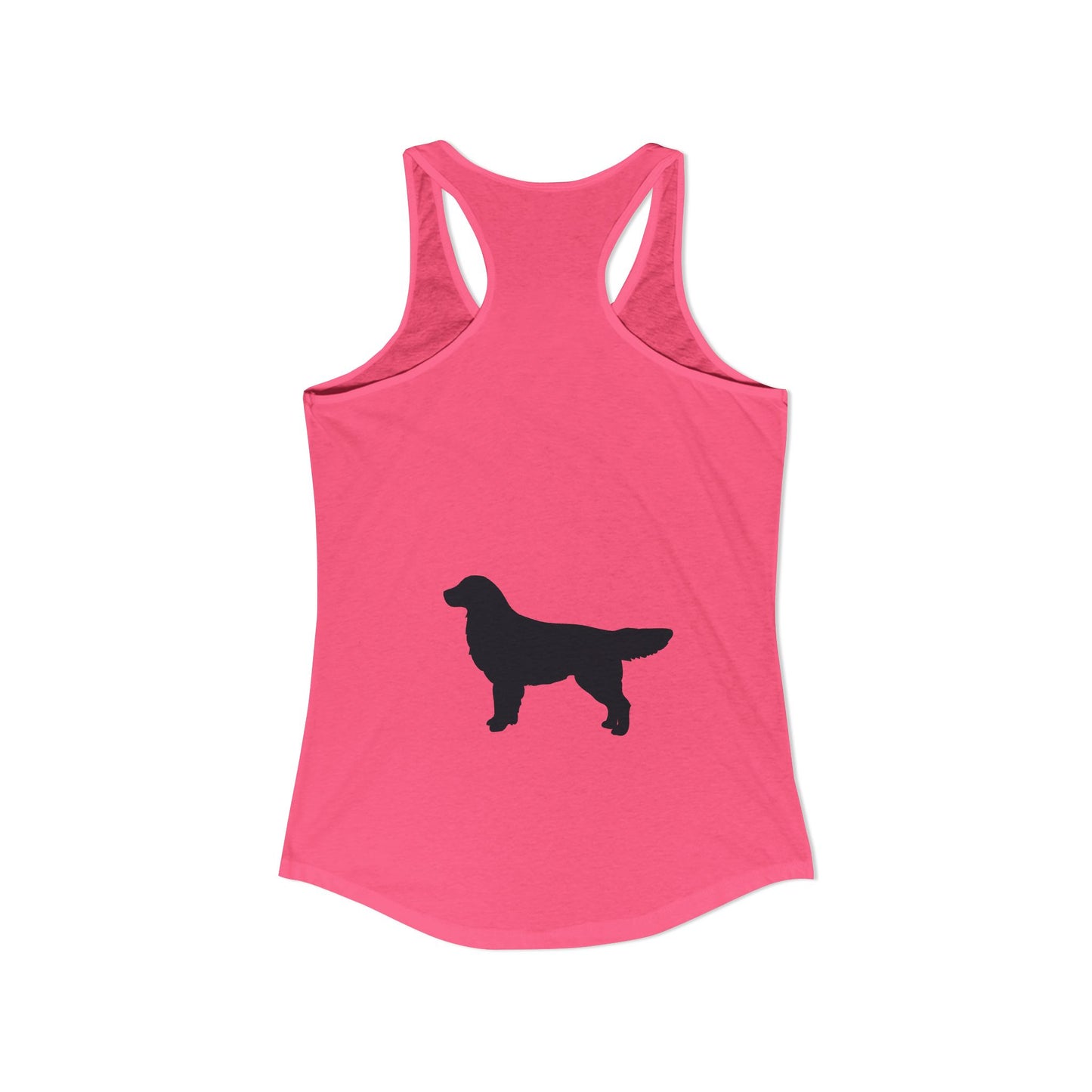 Golden Silhouette Women's Racerback Tank