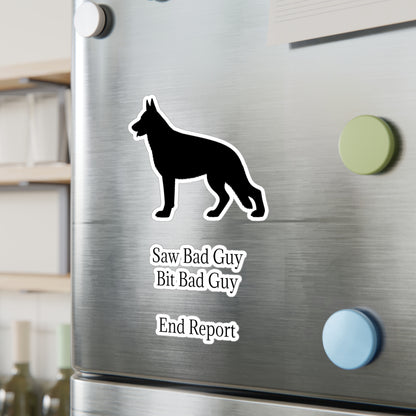 Bad Guy Vinyl Decal