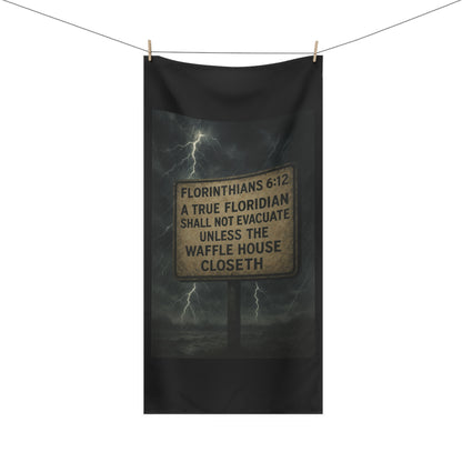 Florinthians 6:12 Mink-Cotton  Beach Towel