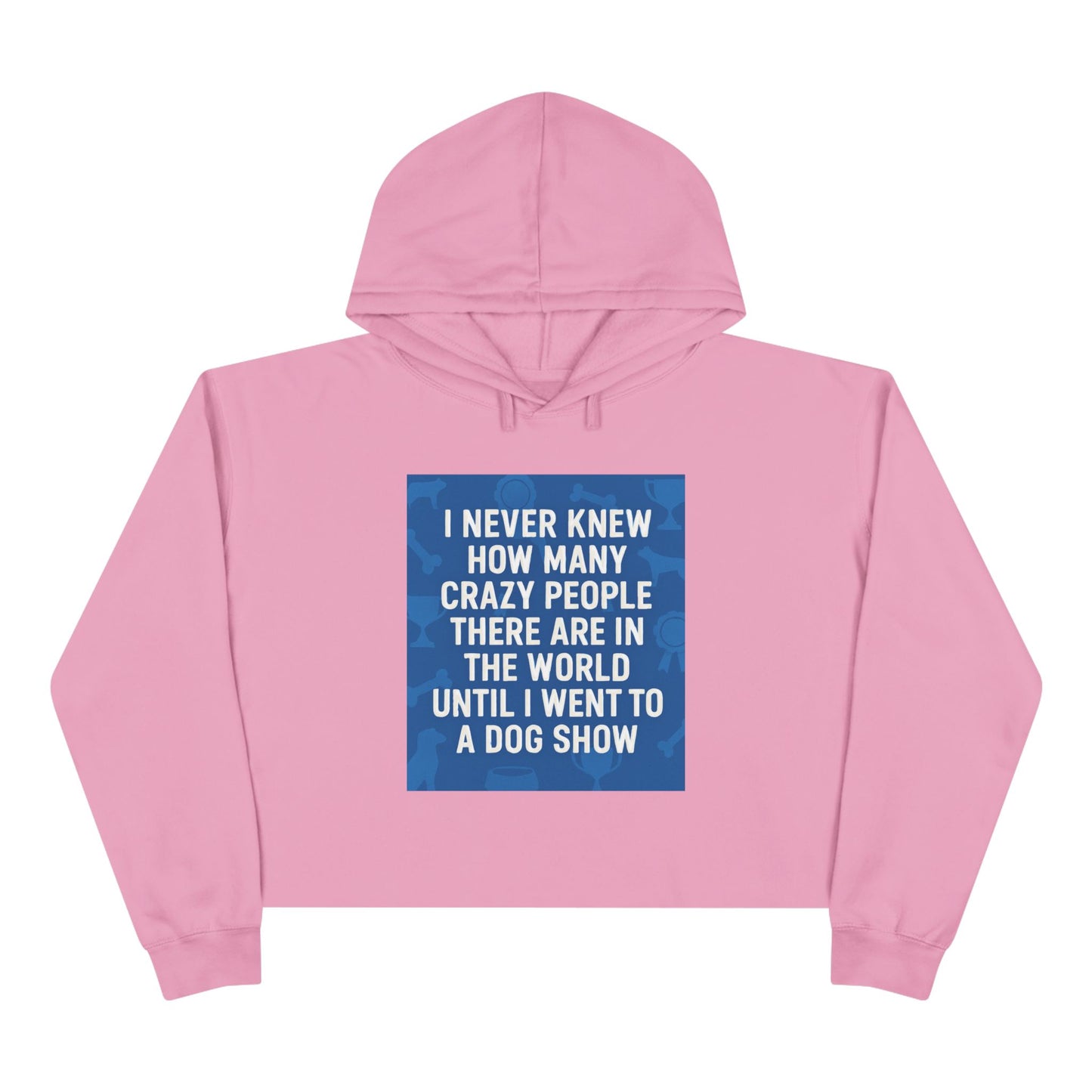 Never Knew Women's Crop Hoodie