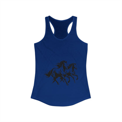 Horsin' Around Women's Racerback Tank