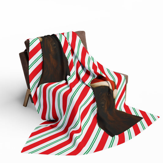 Santa Paws Newfie Arctic Fleece Blanket
